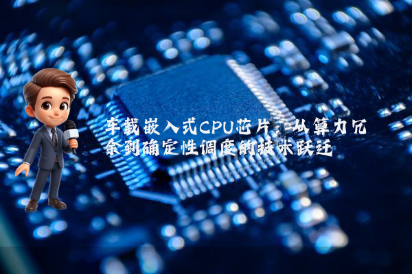 车载嵌入式CPU芯片:从算力冗余到确定性调度的技术跃迁